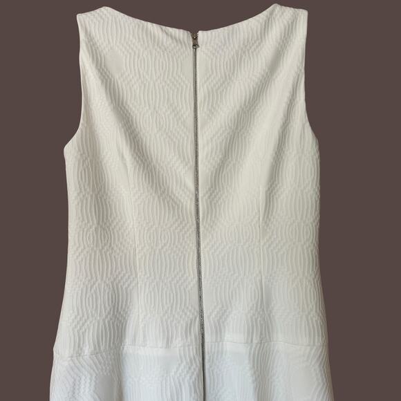 Phoebe Couture Ivory Drop Waist Dress Size 6 Flapper Inspired Gatsby - Picture 5 of 7